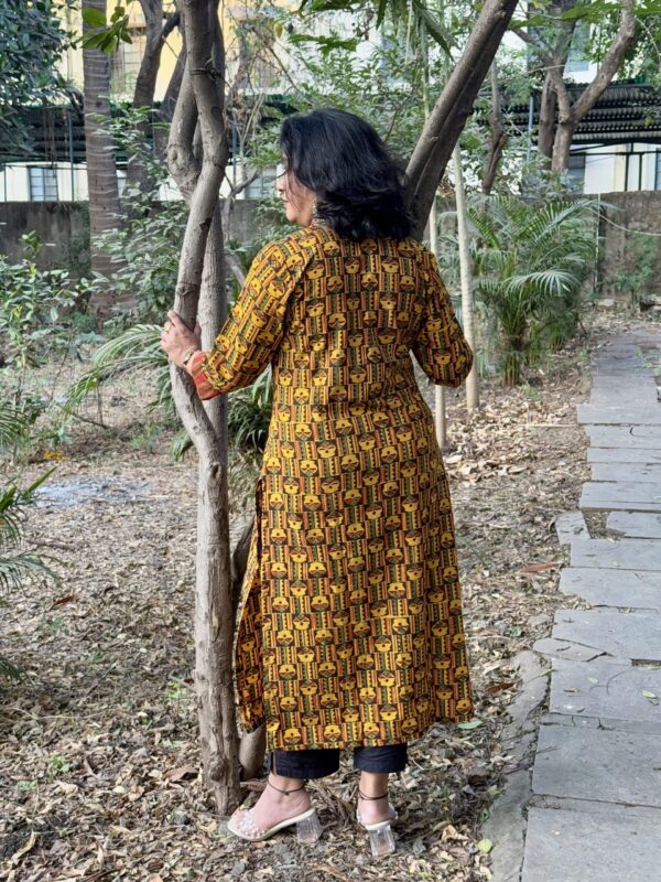 Amber Bloom Kurti - Image 3